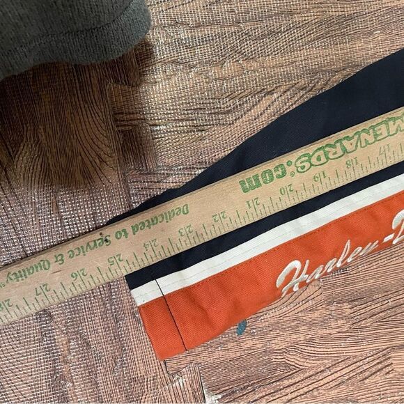 Harley-Davidson Motorcycle Embroidered Prestige Cotton Riding Jacket Women Small - Picture 15 of 15